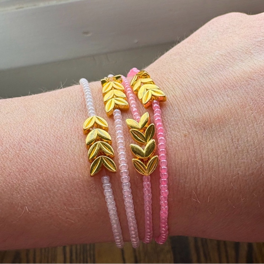 Ombré Stackable Beaded Bracelets - Picture 2 of 2